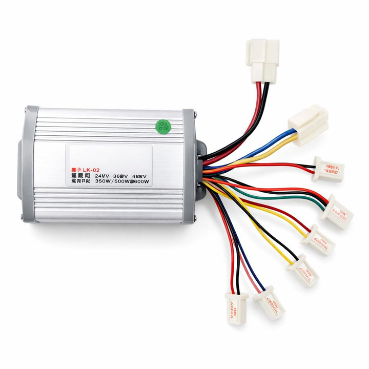 Alomejor 36V 800W Brushed Controller Überstromschutz Elektrofahrrad Brushed Controller mit Gehäuse a