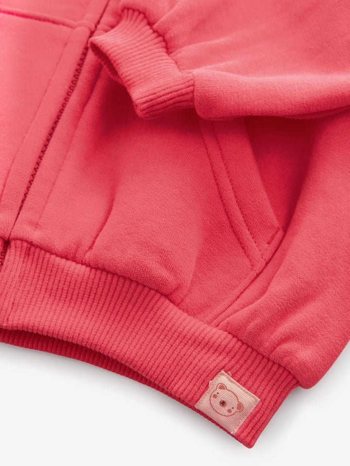 NEXT Mädchen Standard Kapuzenjacke 110-116 Coral Red, 110-116 Coral Red