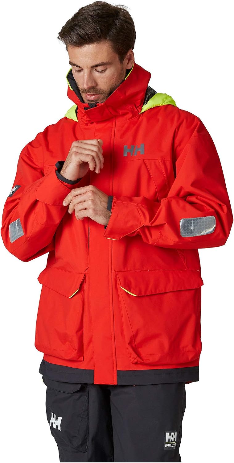 Helly Hansen Herren Pier Jacke XL Alert Rot, XL Alert Rot