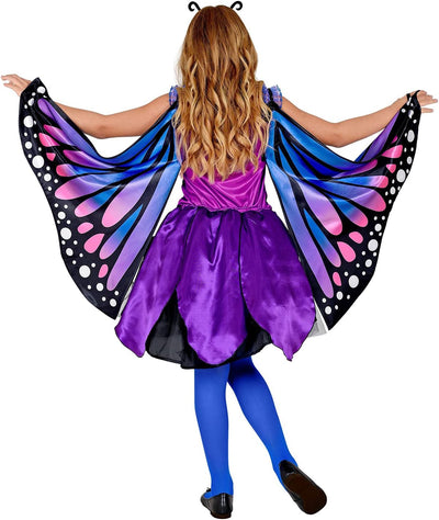 "BUTTERFLY" (tutu dress, wings, antennas) - (140 cm / 8-10 Years), 140