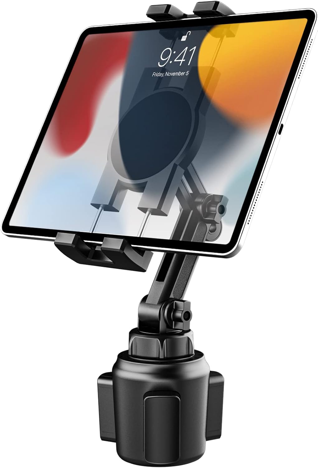 woleyi Auto Tablet Halterung Getränkehalter, KFZ Becherhalter iPad Autohalterung, Car Cup Holder Tab