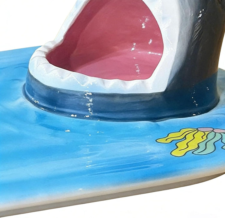 Sushi-Teller – Keramikgeschirr, Hai-Taco-Halter mit einzigartigem Design, spülmaschinenfestes Geschi