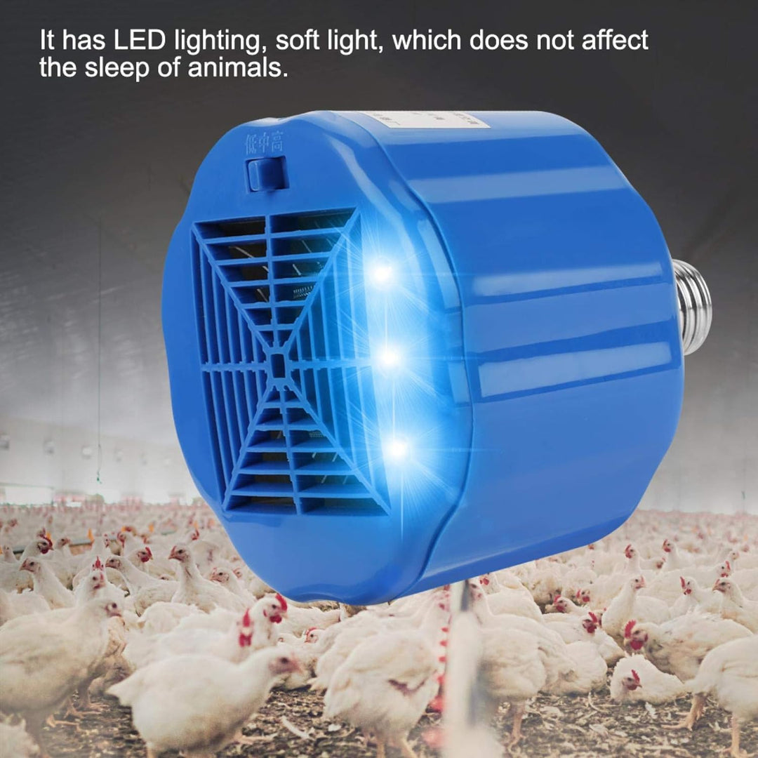 ciciglow Heizlampe,100-300W Aufzucht Heizlampe Thermostat LED Hühnerstall Heizung geeignet für Warmh