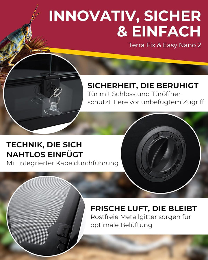 Hobby Terra Fix und Easy Nano 2, schwarz