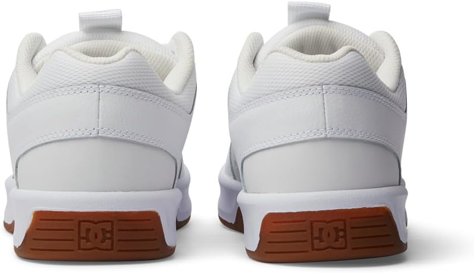 DC Shoes Herren Lynx Zero Sneaker 42 EU White White Gum, 42 EU White White Gum