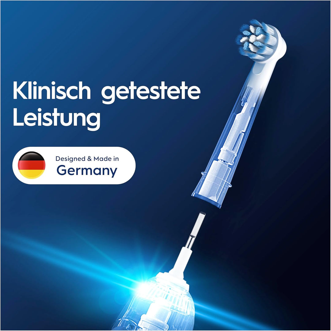 Oral-B Pro Sensitive Clean Aufsteckbürsten für elektrische Zahnbürste, 10 Stück, sanfte Zahnreinigun