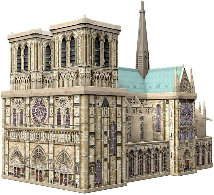 Ravensburger 3D Puzzle 12523 - Cathédrale Notre-Dame de Paris - 324 Teile - Notre-Dame zum selber Pu