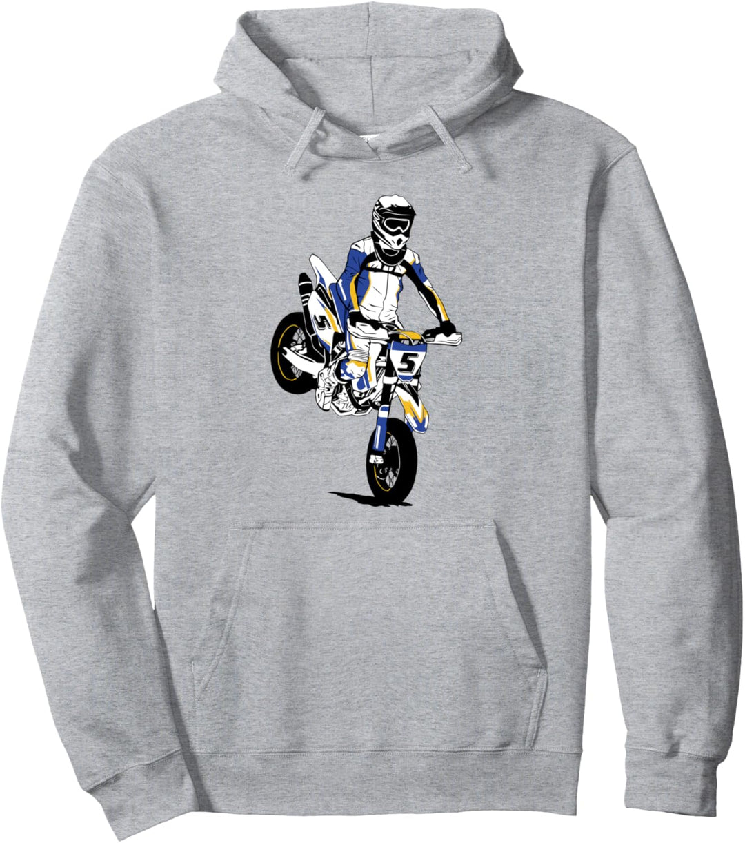 Supermoto Supermotard Enduro Moto Cross Motorrad Pullover Hoodie