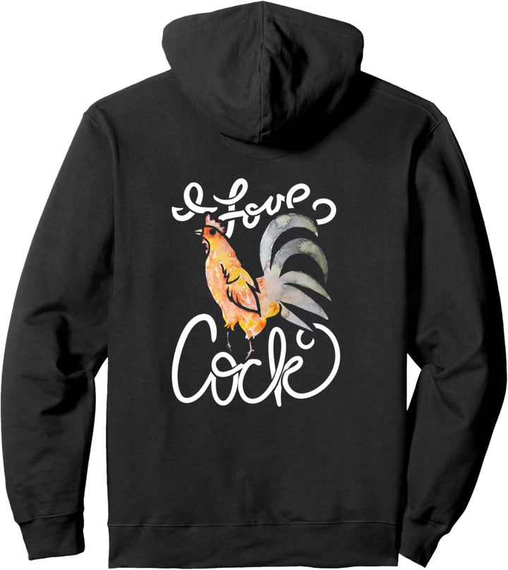 I love cock Pullover Hoodie