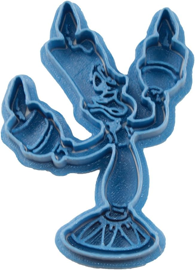 Cuticuter Bella Y Bestia Pack Ausstechform, Blau, 16 x 14 x 1.5 cm, 7 Stück