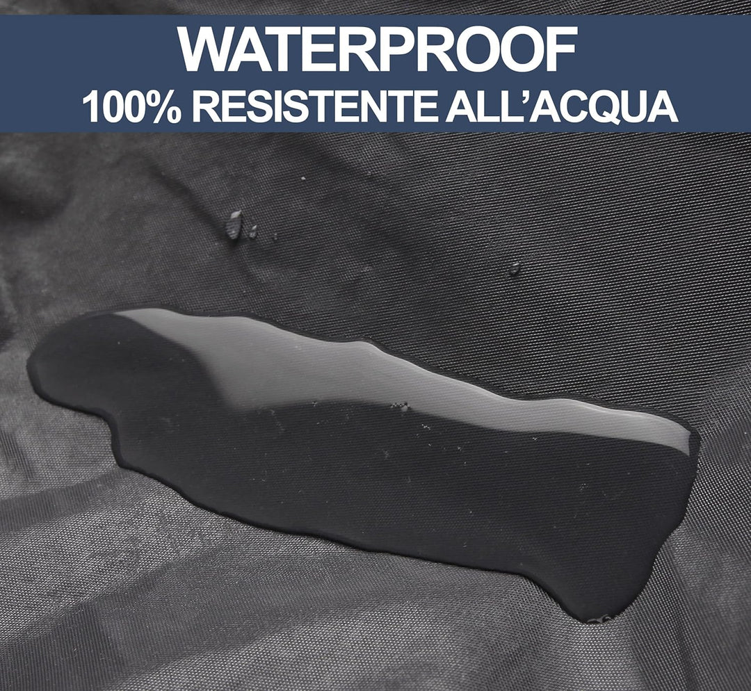 Auto Accessori Lupex - wasserdichte Autoabdeckung, wetterfest, Grösse L für Limousinen bis zu 480 cm