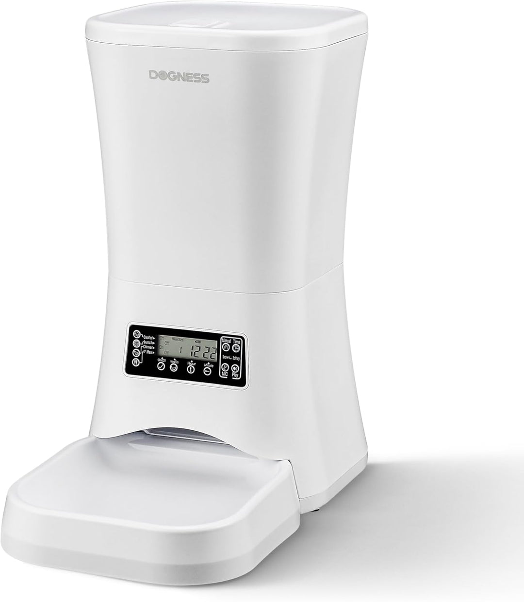 DOGNESS 9L Hundefutterautomat für grosse Hunde, Automatischer Hundefutterspender mit Timer, Extra gr