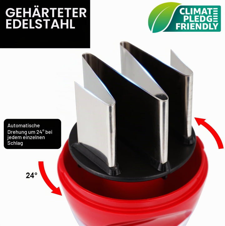 Manuelle Zerkleinerer, Knoblauch Zwiebelschneider Slap Chopper für Küche, Leicht Zu Reinigender Gemü