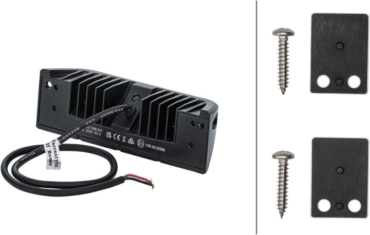 HELLA 1GB 357 098-001 LED-Arbeitsscheinwerfer - Valuefit SMS2000-12/24V - 2000lm - Anbau - Nahfeldau