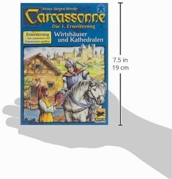 Hans im Glück 48131 - Carcassonne 1. Erweiterung "Wirtshäuser &amp; Kathedralen"