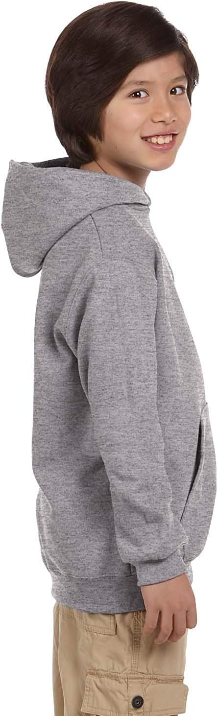 Champion Youth Eco Youth 9 oz. Pullover Hood, Medium, Light Steel