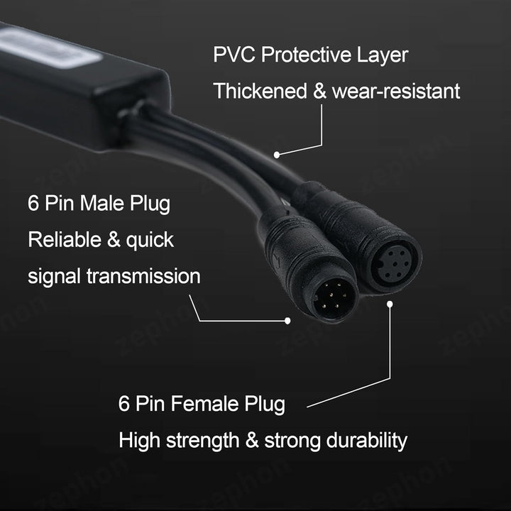 Zephon New Tuning Chip Unlock Cable for Segway Ninebot Max G3E/G3D – Performance Upgrade Travd 40 km