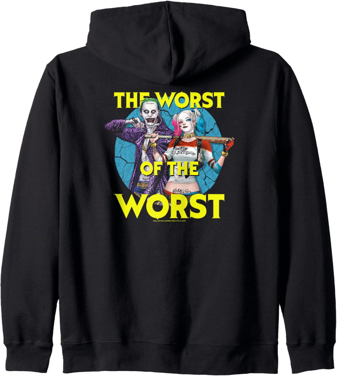Suicide Squad Harley Quinn & Joker Worst Pair Kapuzenjacke