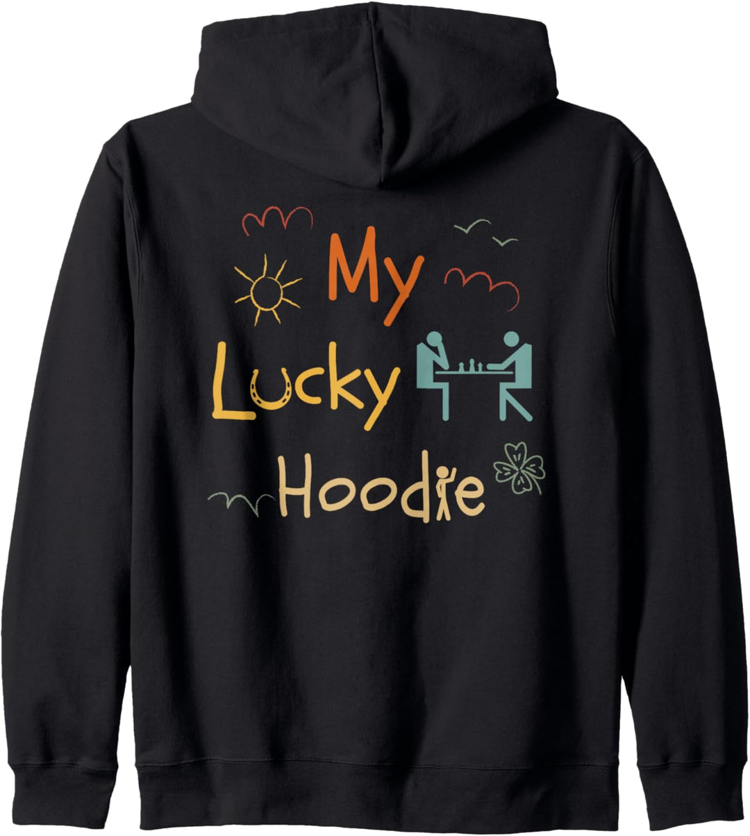 Schachspieler Schachbrett Schach game lustige Vintage Schach Kapuzenjacke