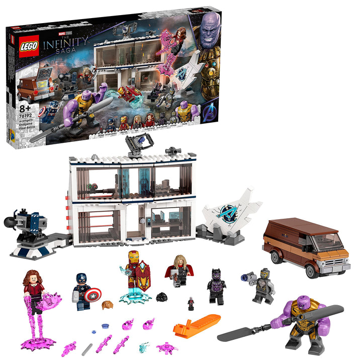 LEGO 76192 Marvel Super Heroes Avengers: Endgame - Letztes Duell Set, Spielzeug für Kinder ab 8 Jahr