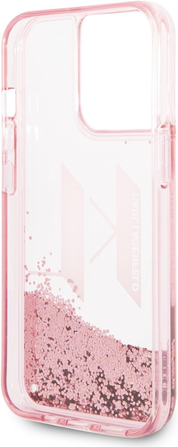 Karl Lagerfeld KLHCP14XLBKLCP Hülle für iPhone 14 Pro Max 6,7" rosa/pink hardcas