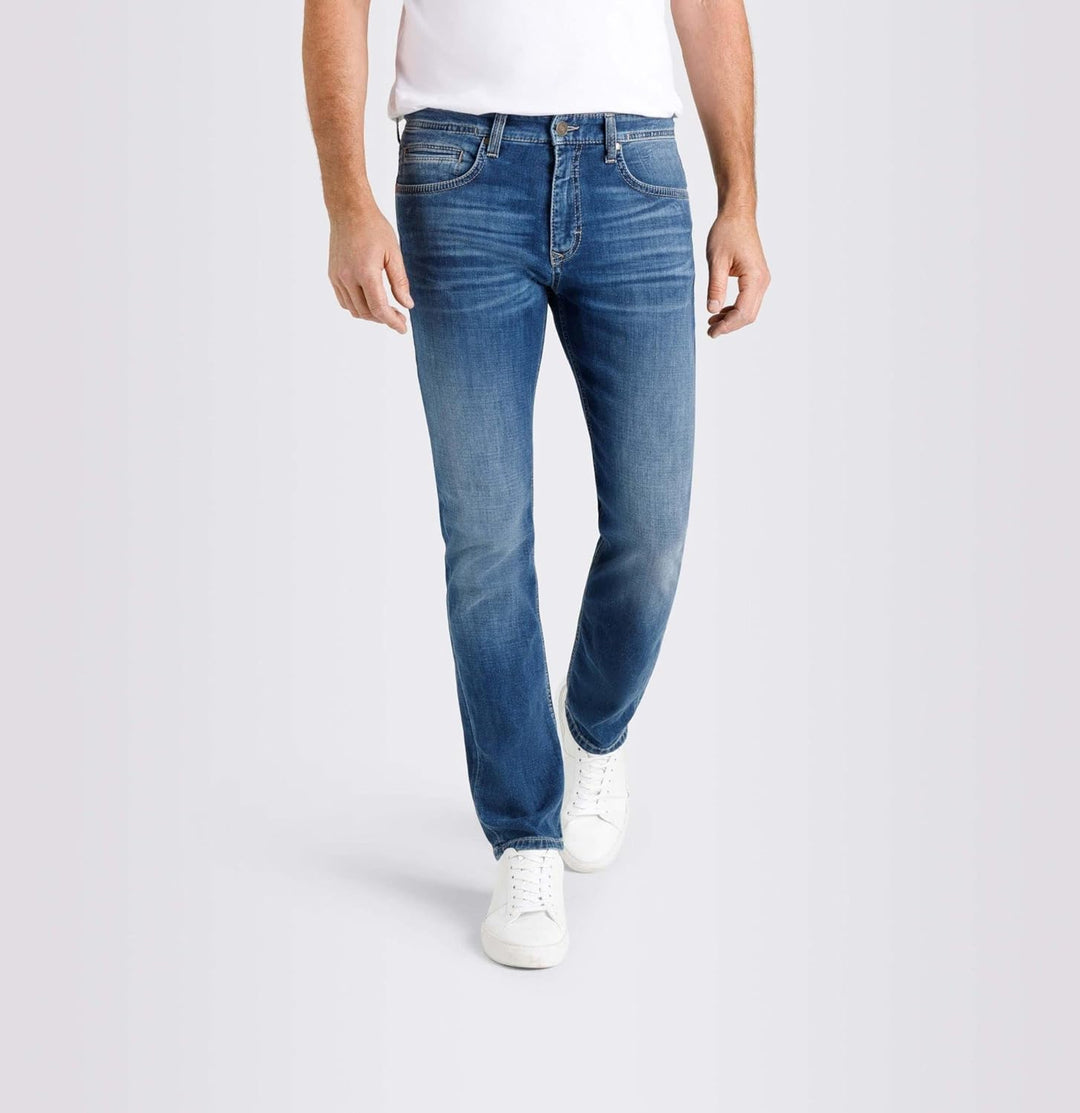 MAC Jeans Herren Arne Hose 35W / 30L Authentische 3d-wäsche H690 Dunkelblau, 35W / 30L Authentische