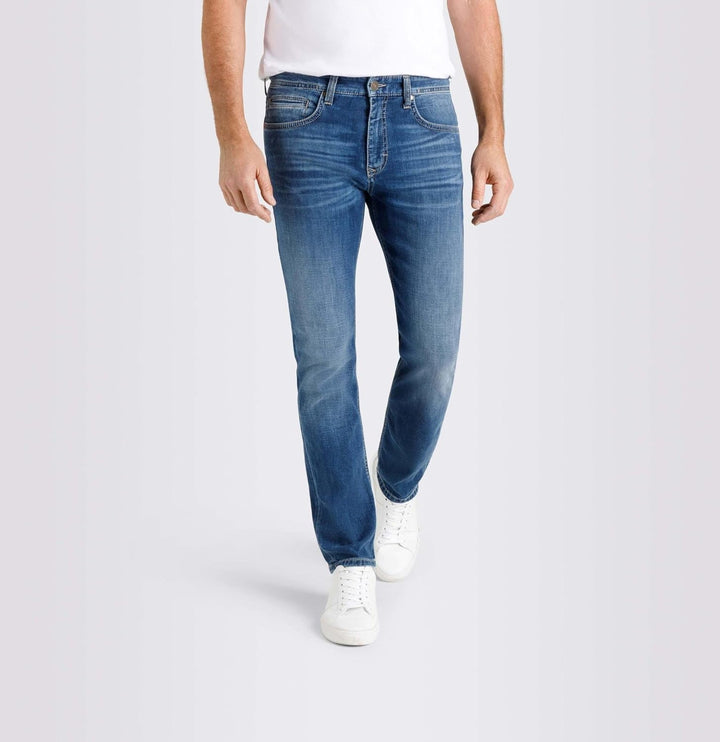 MAC Jeans Herren Arne Hose 35W / 30L Authentische 3d-wäsche H690 Dunkelblau, 35W / 30L Authentische