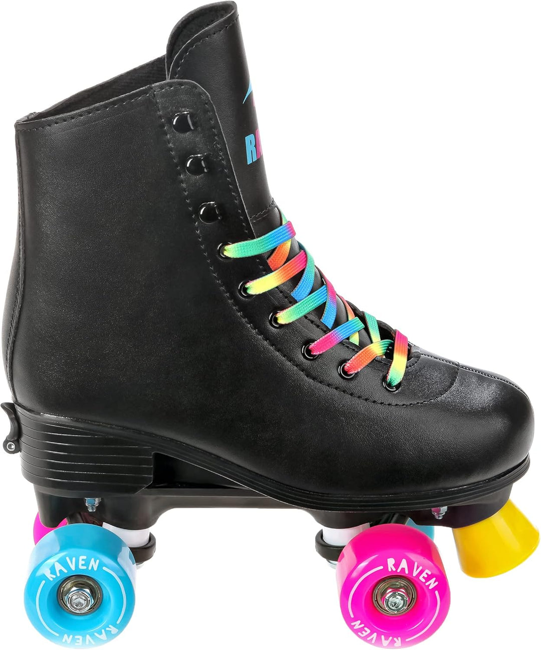RAVEN Rollschuhe Roller Skates für Kinder Erwachsene Mädchen Damen verstellbar, 31-34 (20-21,5cm) Ir