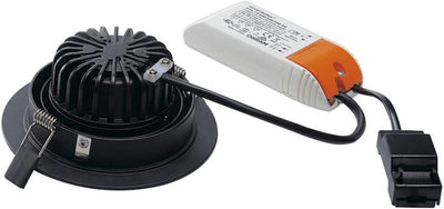 SLV NEW TRIA 110 I CS Downlight schwarz rund 2700K, Einbauleuchte, Einbauspot, Deckeneinbauleuchte,