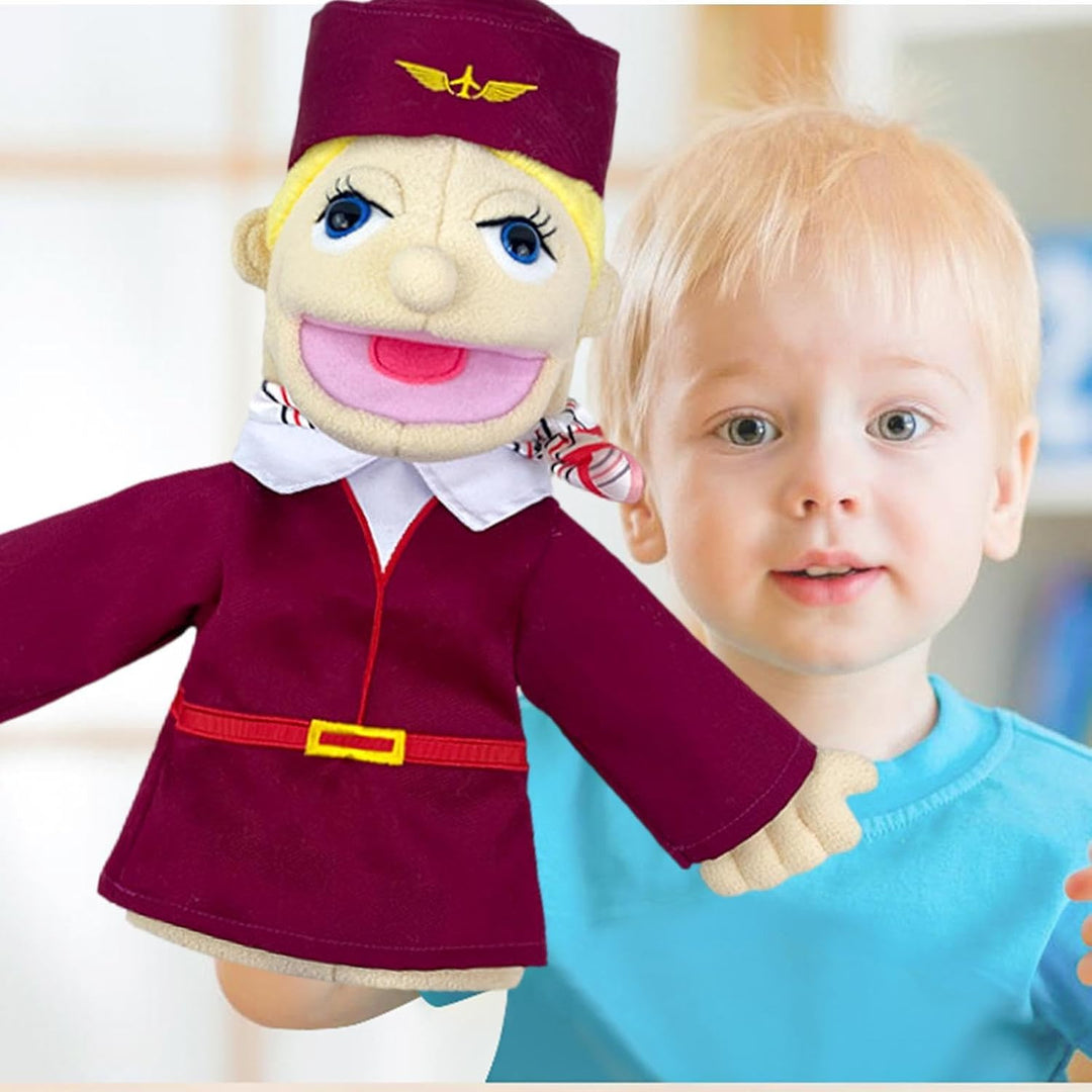 Kuschelpuppe, Handpuppe für Kinder Fantasiespiel Party | 15,7-Zoll-Theater-Kuckuckuck, Kuckuckuckuck
