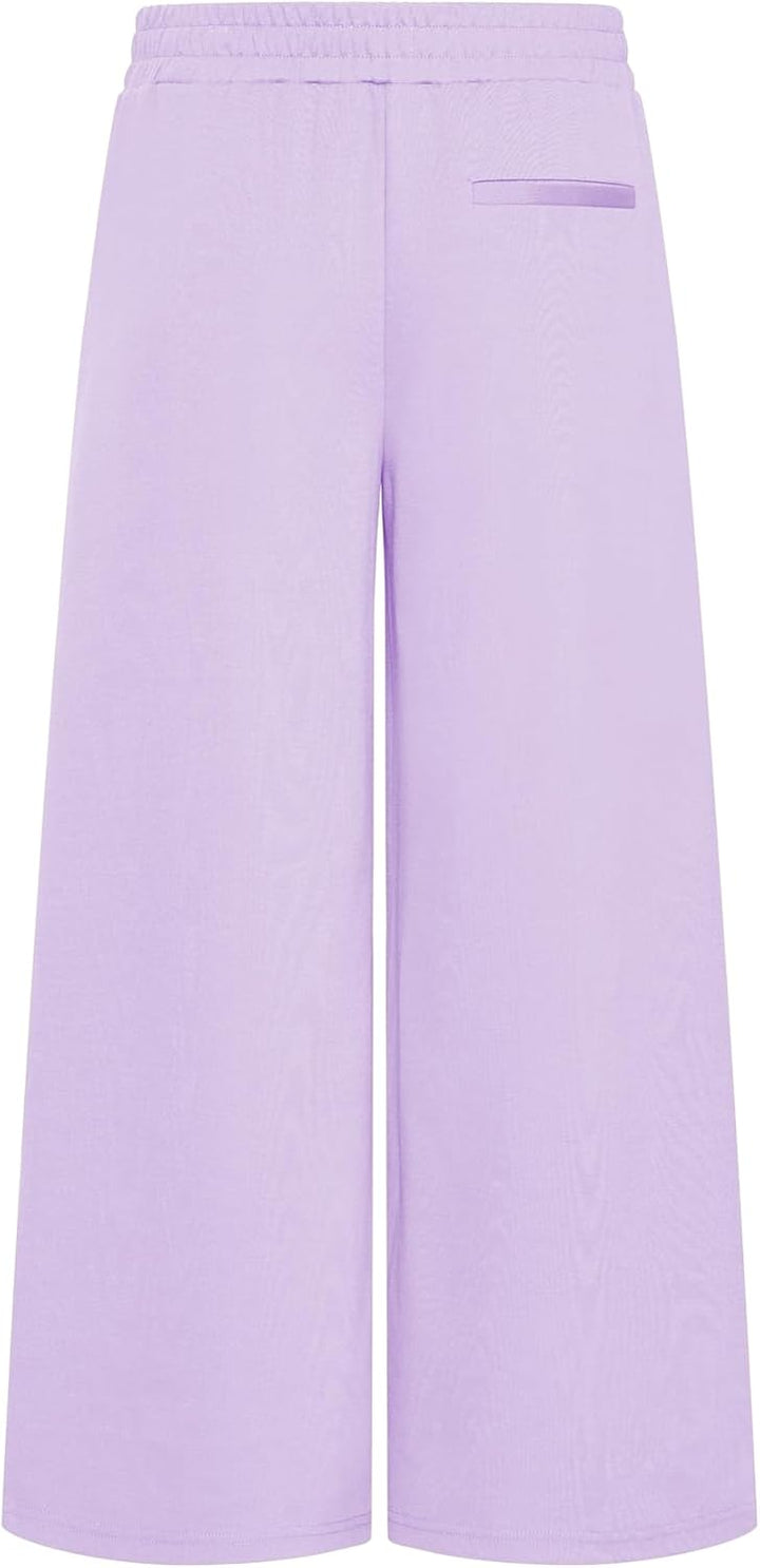 ICHI Damen Lässige Business-Hose Ihkate Sus Wide Pa M 153716/Purple Rose, M 153716/Purple Rose