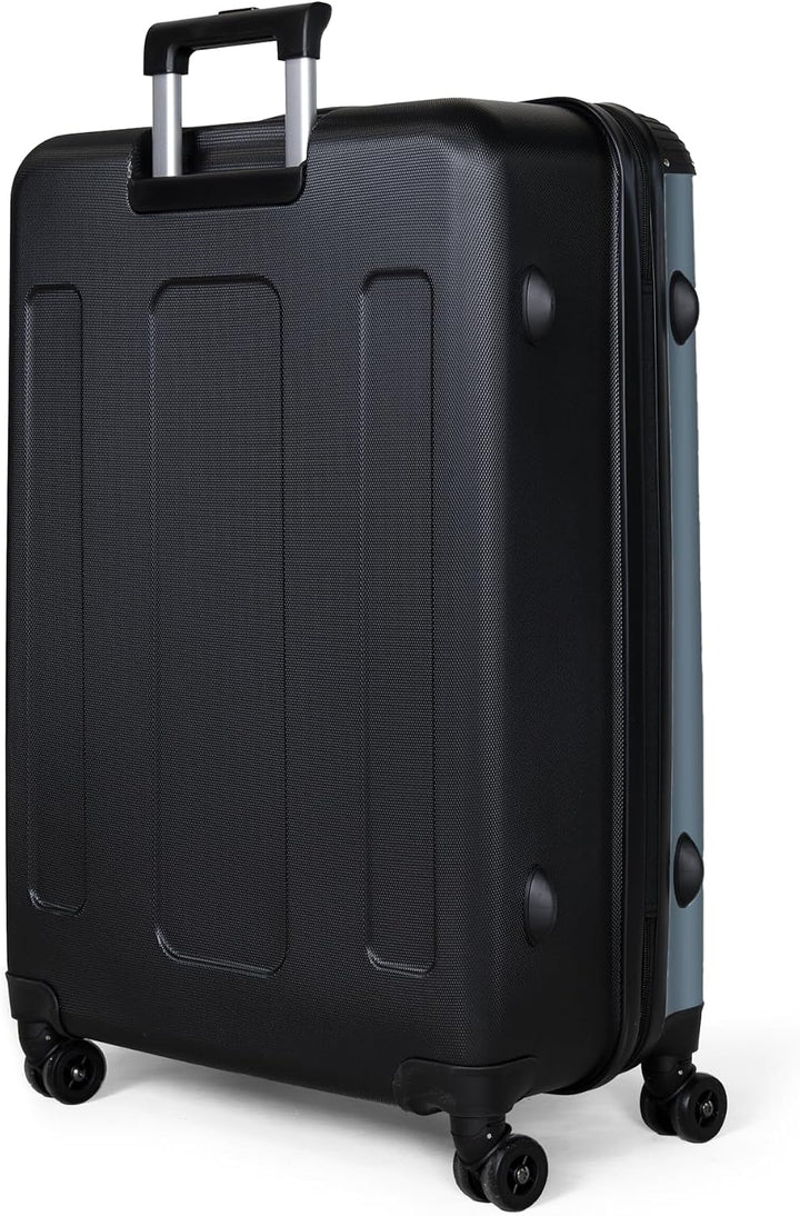 NoBoringSuitcases.com® Koffer XL Gross 77x51.5x28 cm Hartschale Reisekoffer 4 Rollen Leicht Koffer T