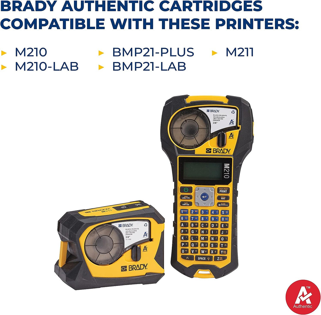 Brady (M21-375-7425) Polypropylenband für BMP21-PLUS; BMP21-LAB; BMP21 9.53 mm x 6.40 m Schwarz auf