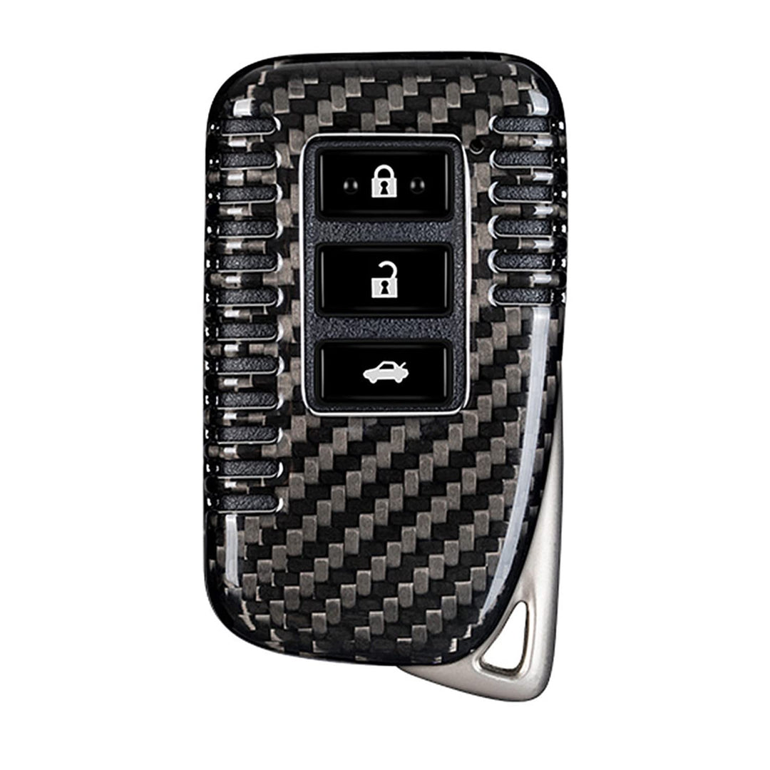 M.JVisun Echte Kohlefaser Abdeckung Fall Für Lexus ES GS GX IS LC LS LX NX RC RX UX Auto Schlüssel S