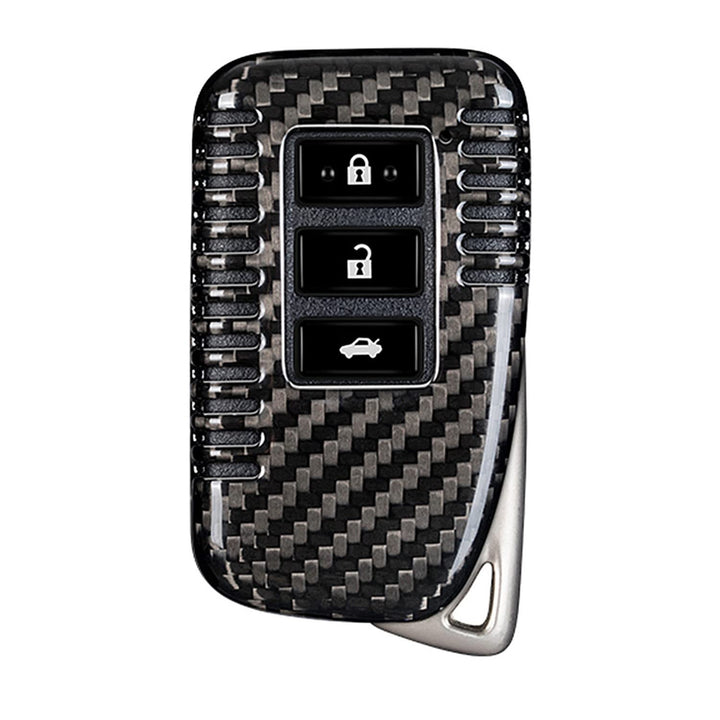 M.JVisun Echte Kohlefaser Abdeckung Fall Für Lexus ES GS GX IS LC LS LX NX RC RX UX Auto Schlüssel S