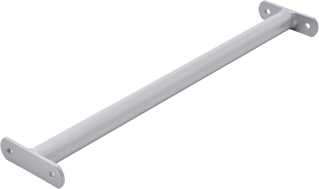 TRIBECCO® Reckstange Turnstange Gymnastikstange Metallstange 115 cm Grau, 115 cm Grau