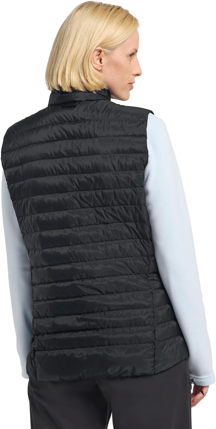 Jack Wolfskin Damen Pilvi Down Vest W Daunenweste, Schwarz