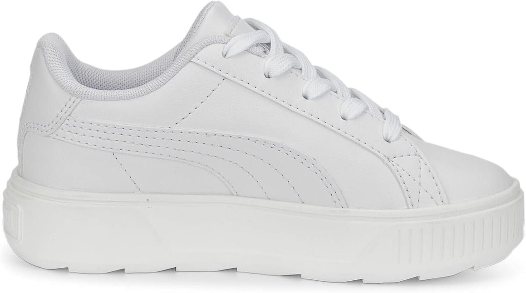 PUMA Unisex Kinder Karmen L Ps Tennisschuhe 34 EU Weiss, 34 EU Weiss