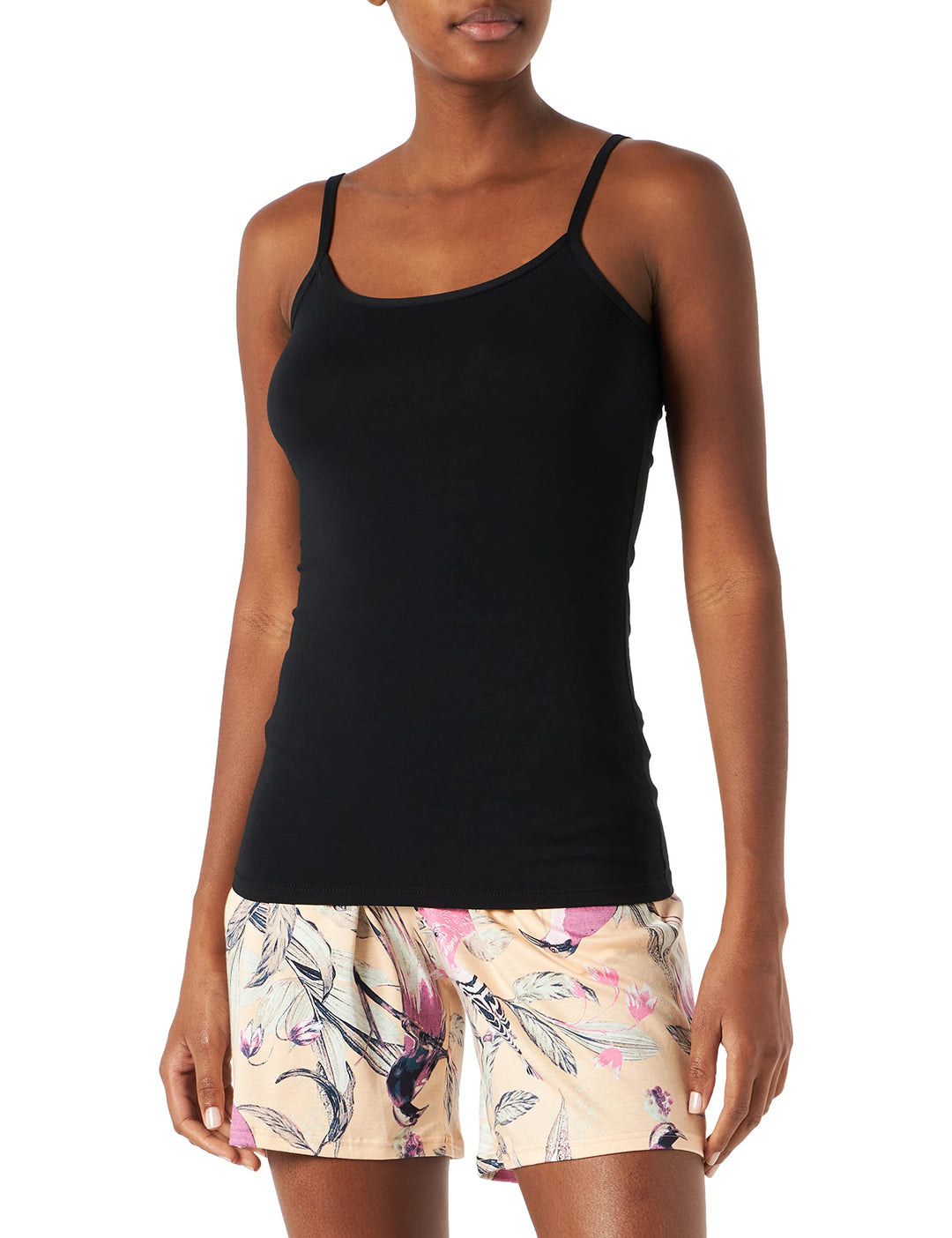 GOLDEN LADY Damen Canotta Cotone organico-Nero-s Trägershirt/Cami Shirt, S