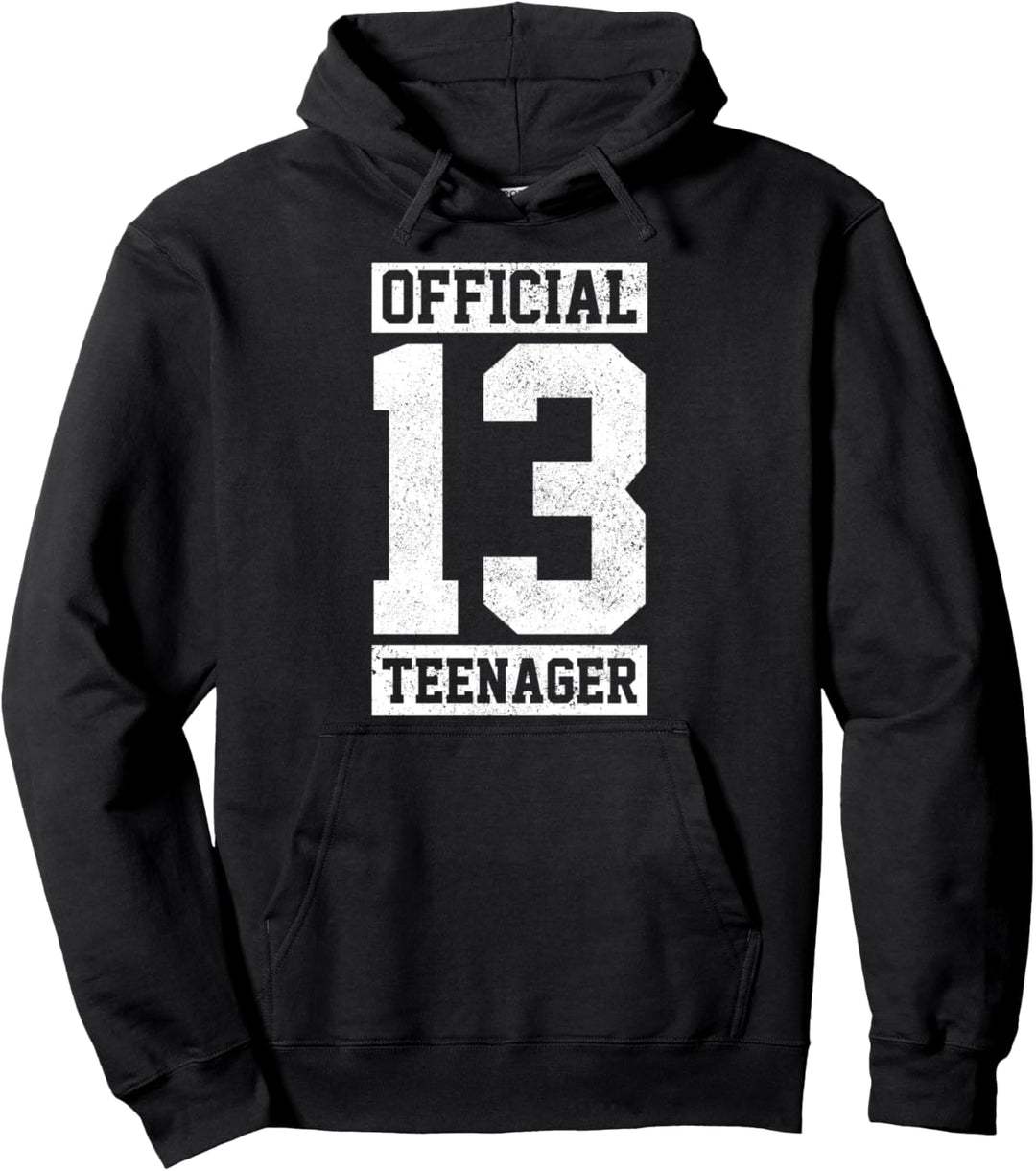 13. Geburtstag Official Teenager 2007 Geschenk Pullover Hoodie