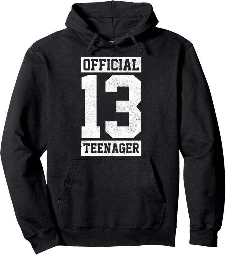 13. Geburtstag Official Teenager 2007 Geschenk Pullover Hoodie