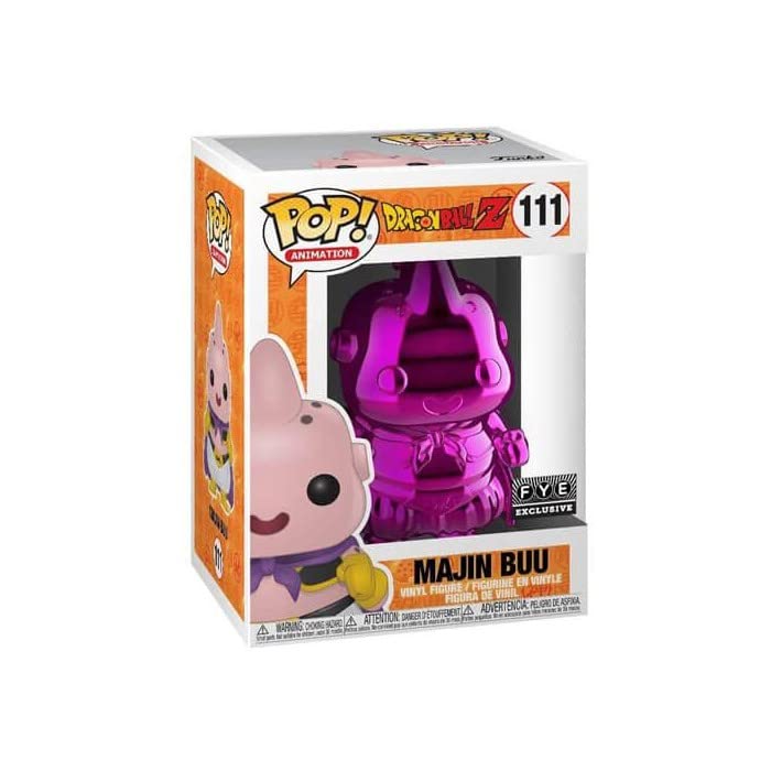 Pop! Animation Dragonball Z 111 Majin Buu Pink Chrome Special Edition