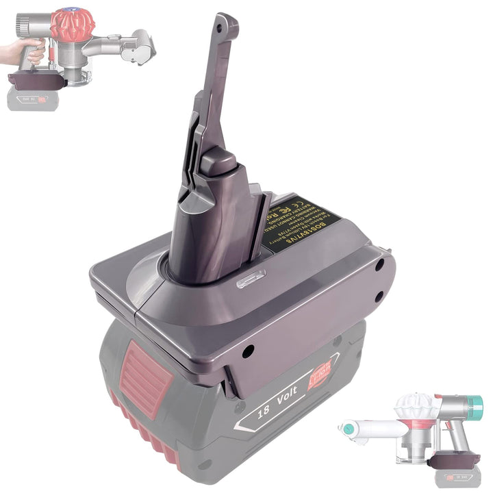 EID Akku Adapter für Dyson V7 und V8, für Bosch GBA 18V Serie Lithium Akku Konvertiert auf für Dyson
