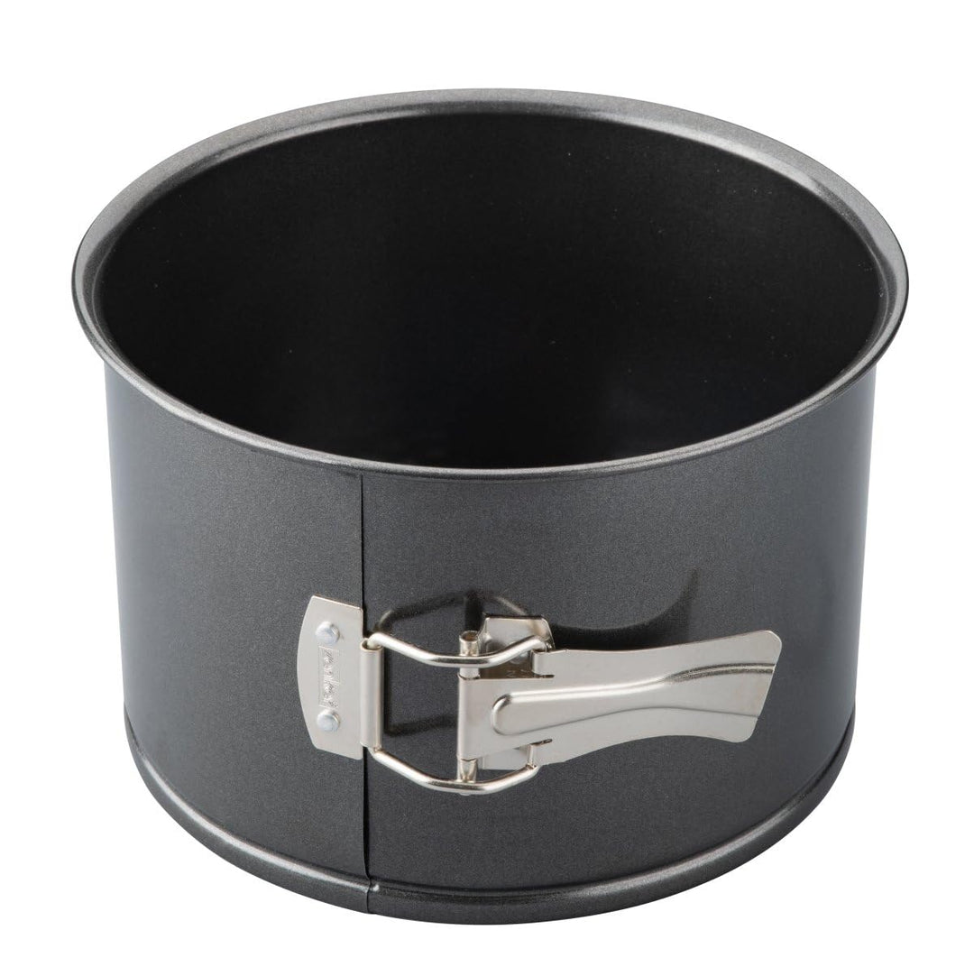 Zenker Springform Extra Hoch – 18cm Durchmesser – Black Metallic Stahlblech mit Antihaftbeschichtung