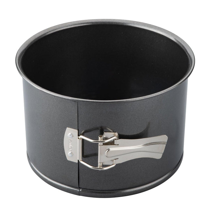 Zenker Springform Extra Hoch – 18cm Durchmesser – Black Metallic Stahlblech mit Antihaftbeschichtung