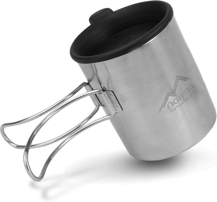 normani Kochgeschirr Set aus Bundeswehr Aluminium Kochgeschirr + BW Besteck mit Flaschenöffner und r
