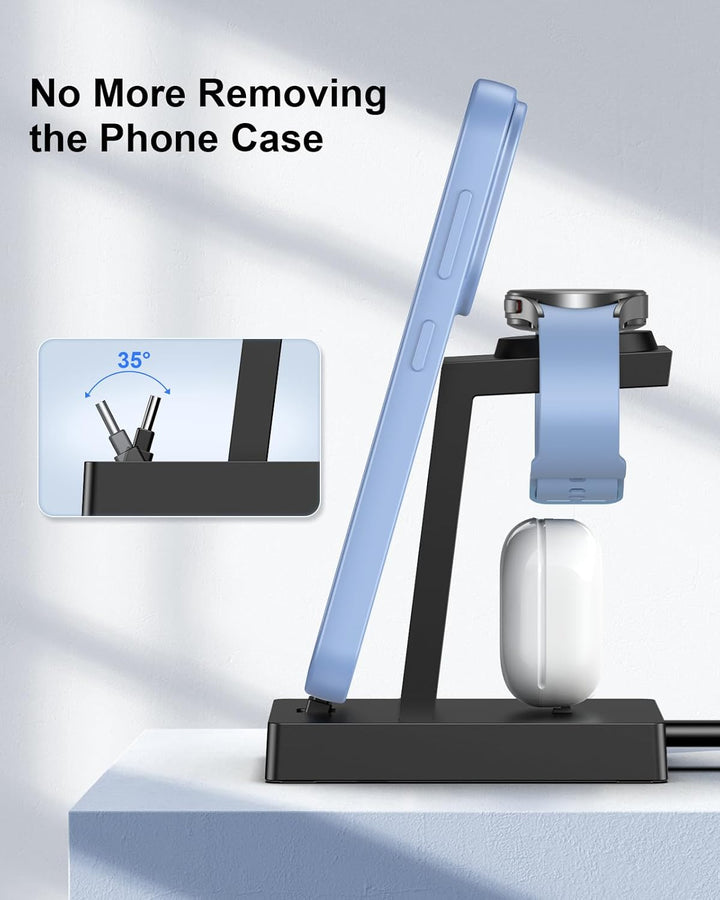 Ladestation für mehrere geräte - NANAMI 30W USB C Schnellladestation kompatibel mit Samsung Watch un