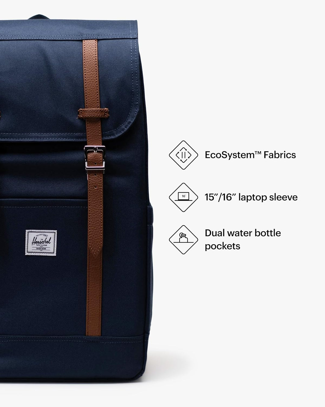 Herschel Retreat Rucksack, Blau