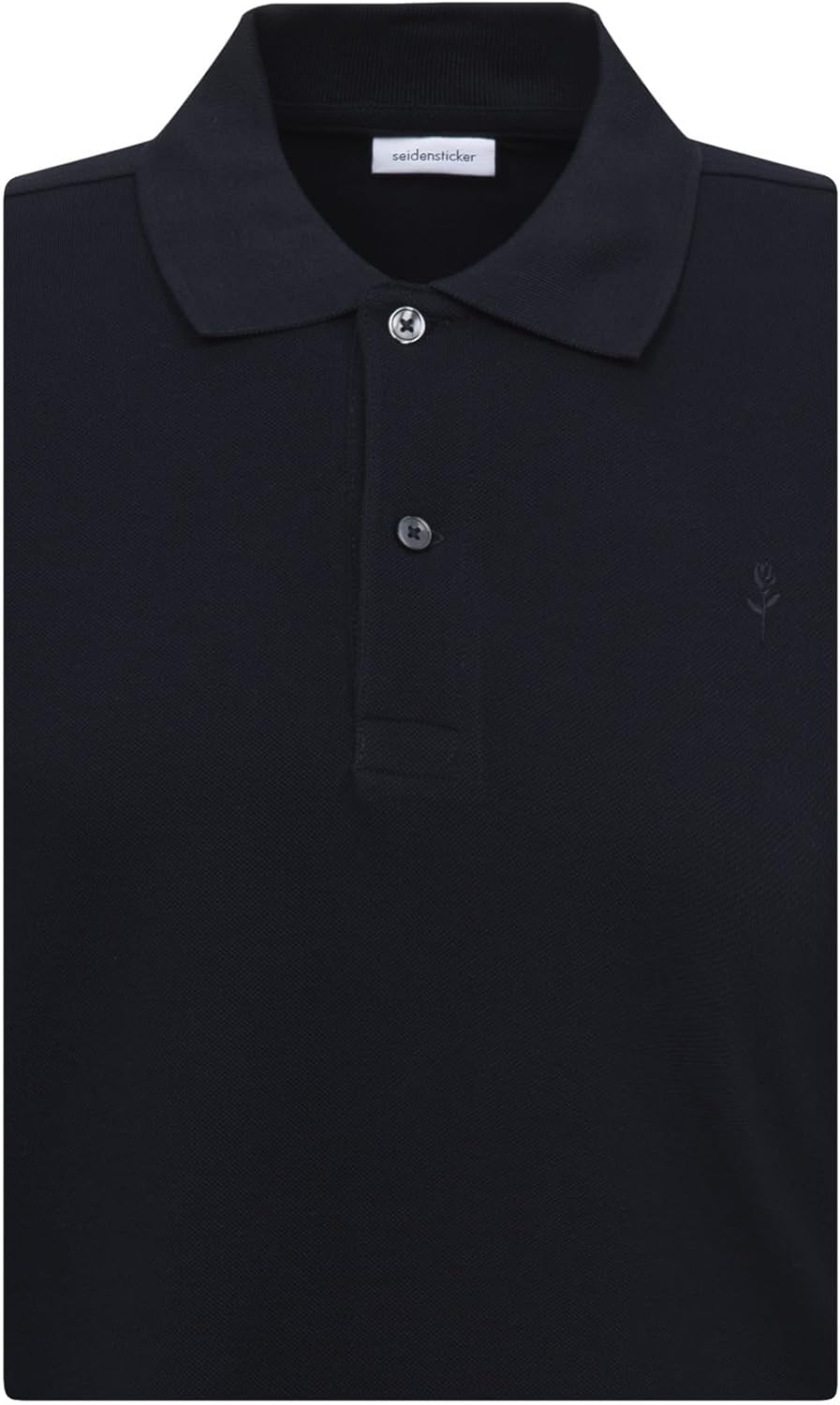 Seidensticker Herren Slim Fit Poloshirt Langarm Polo Shirt S Dunkelblau, S Dunkelblau