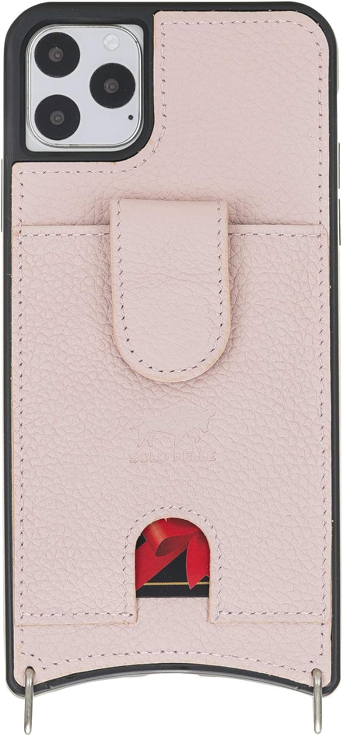 Solo Pelle Lederhülle für das iPhone 11 Pro in 5.8 Zoll Stanford Case Leder Hülle Ledertasche Backco